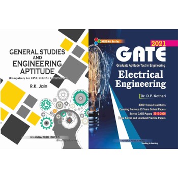 Gate Electrical Engineering with General Studies and engineering aptitude 2 vol Combo set